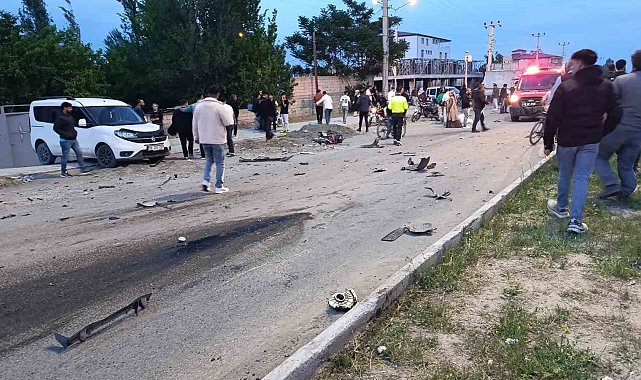 Iğdır'da feci kaza: Otomobilin çarptığı motosikletli hayatını kaybetti