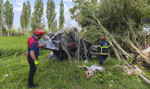 Iğdır'da trafik kazası: Azerbaycan plakalı araç takla attı, 1'i ölü 4 yaralı