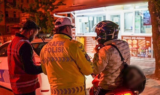 Isparta'da asayiş ve trafik uygulaması: 24 sürücüye ceza