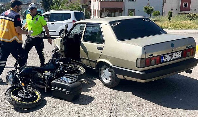 Karabük'te trafik kazalarında 2 kişi yaralandı