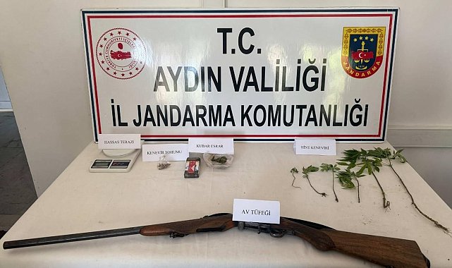 Karacasu'da uyuşturucu madde ele geçirildi