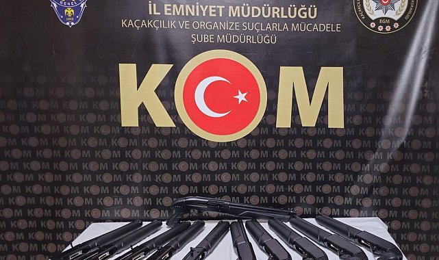 Karaman'da 1 haftada 13 ruhsatsız silah ele geçirildi