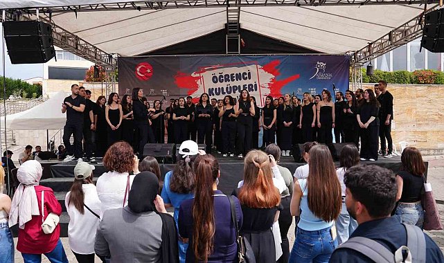 KBÜ'de öğrenci kulüpleri şenliği coşkuyla gerçekleştirildi