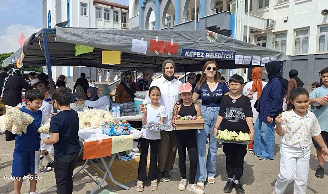 Kepez'de öğrencilerden anlamlı etkinlik