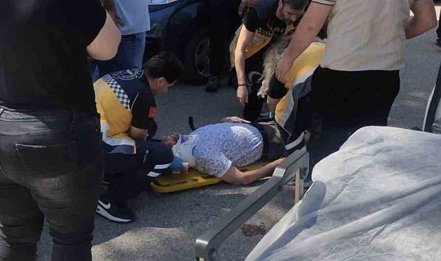 Keşan'da otomobilin çarptığı yaya ağır yaralandı