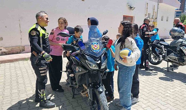Kırşehir'de öğrencilere güvenlik eğitimi