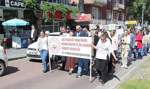 Kula'da Engelliler Haftası kutlamaları başladı