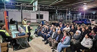 Mahalle sakinlerine 'Siber Dolandırıcılık' bilgilendirmesi