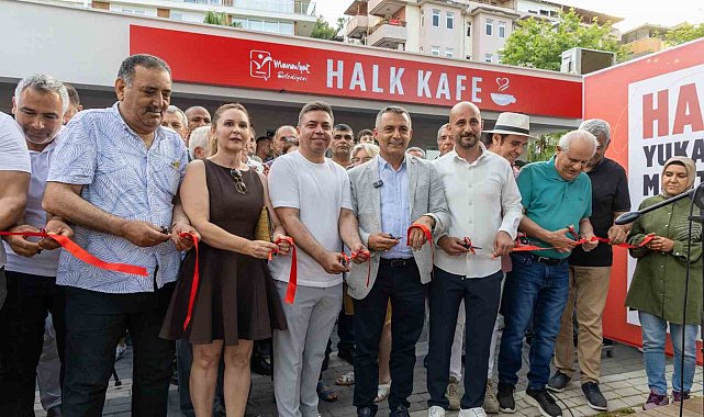 Manavgat'ta ilk halk kafe açıldı