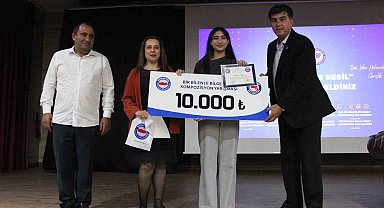 Manisa'da 'Bir bilenle bilge nesil' projesinin ödül töreni yapıldı