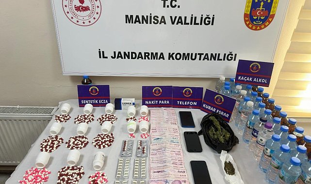 Manisa'da uyuşturucu operasyonu: 2 şüpheli gözaltında