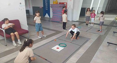 Minikler farklı spor branşlarını keşfediyor