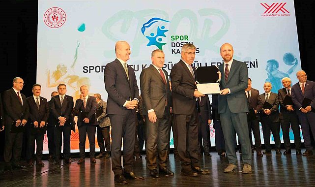Muğla Sıtkı Koçman Üniversitesi'ne "Spor Dostu Kampüs" ödülü