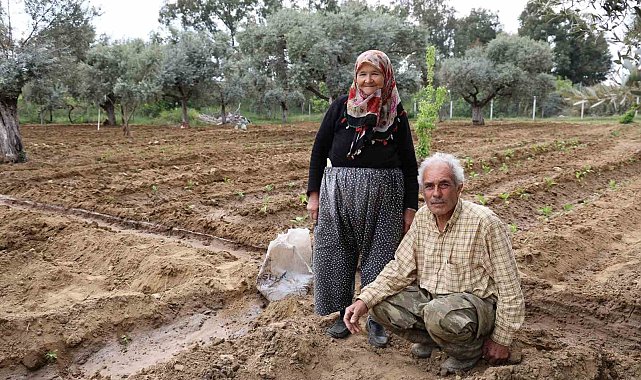 Mutluluğu toprakta buldular