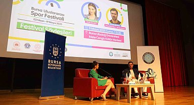 Ömer Erdoğan, Bursa Uluslararası Spor Festivali'nin konuğu oldu