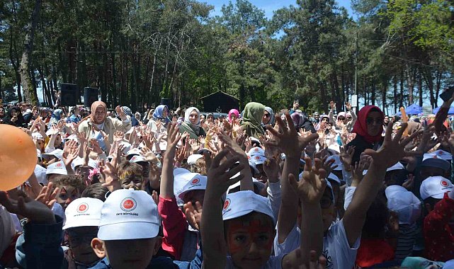 Ordu'da 4-6 Yaş Kur'an kursu öğrencileri, çocuk şenliğinde buluştu