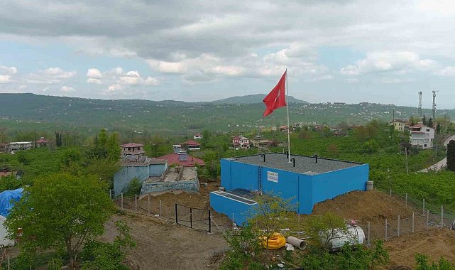 Ordu'da bin 500 hanenin uzun yıllar su ihtiyacını karşılayacak depo hizmete başladı