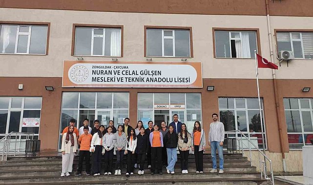 Ortaokul öğrencilerinden teknik gezi