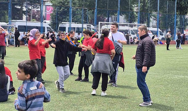 Özel çocuklar sportif faaliyetler ile eğlendi