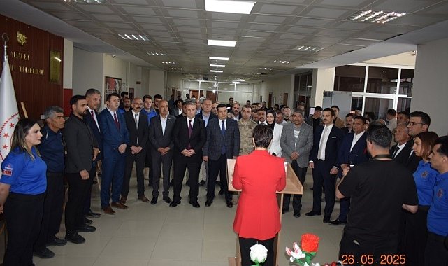 Patnos'ta hükümlü ve tutukluların el emeği ürünleri sergilendi