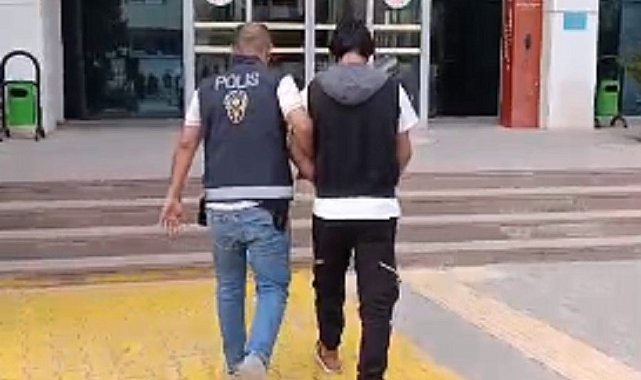 Reyhanlı'da uydu alıcısı çalan 2 şüpheli tutuklandı