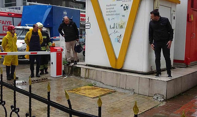 Samsun'da patlama ve duman paniği