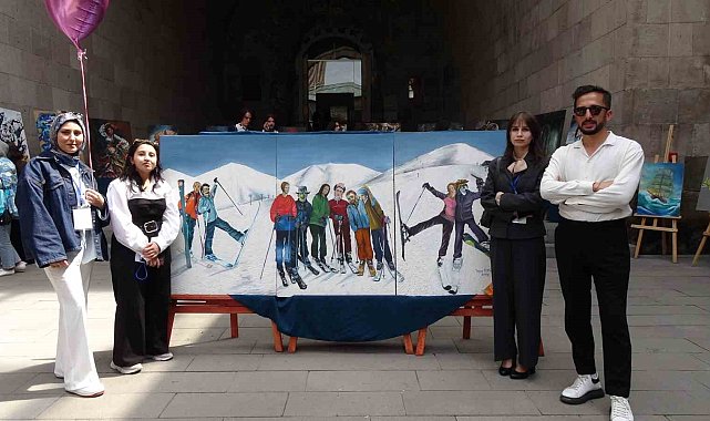 Sanat ikonları Palandöken'de buluştu