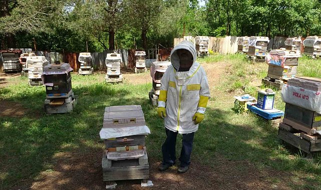 Şile'nin gönüllü kahramanı: Arıcı itfaiyeci olaydan olaya koşuyor