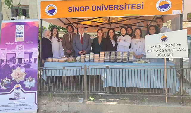 Sinop'ta gastronomi öğrencileri yararına etkinlik
