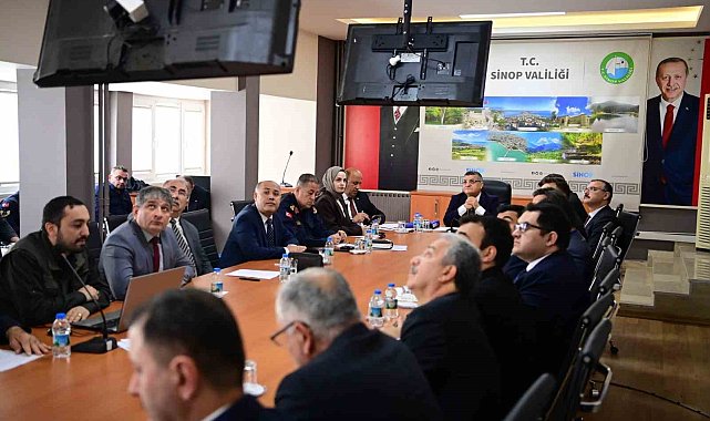 Sinop'ta İl Hayvanları Koruma Kurulu Toplantısı