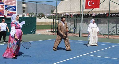 Şırnak'ta 4. Uluslararası Cudi Cup Tenis Turnuvası başladı