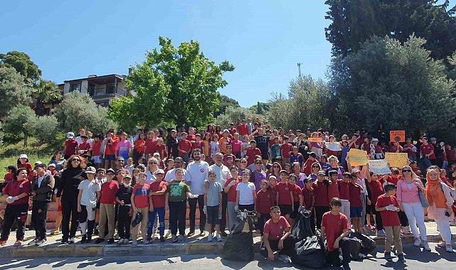 Söke'de "Temiz İlçem, Yeşil Geleceğim" projesiyle temizlik farkındalığı artıyor