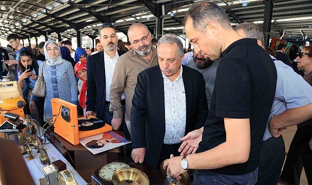 Talas'ın markası, antika pazarı ziyaretçilerini bekliyor