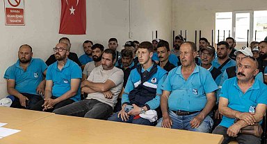Temizlik personeline 'Öfke kontrolü ve stres yönetimi' eğitimi verildi