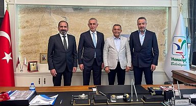 TFF Başkanı'ndan Manavgat Belediye Başkanı'na ziyaret