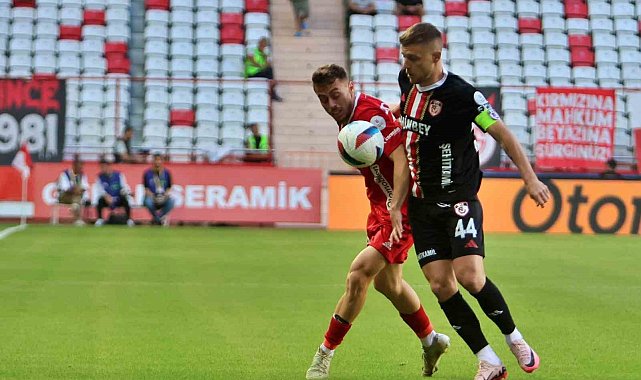 Trendyol Süper Lig: Antalyaspor: 0 - Gaziantep FK: 0