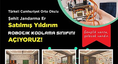 Türkeli'de robotik kodlama sınıfı açılıyor