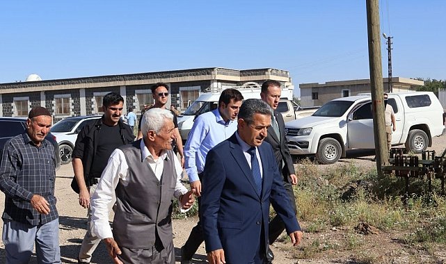 Vali Ekici, İdil'de yol çalışmasını denetledi