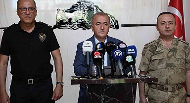 Vali Hatipoğlu: "Elazığspor-Vanspor maçında 3 bin 66 personel görev alacak"