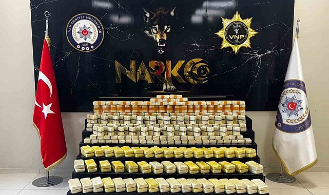 Van'da 147 kilo uyuşturucu ele geçirildi