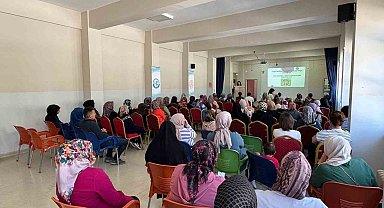 Velilere sağlıklı yaşam ve beslenme eğitimi verildi