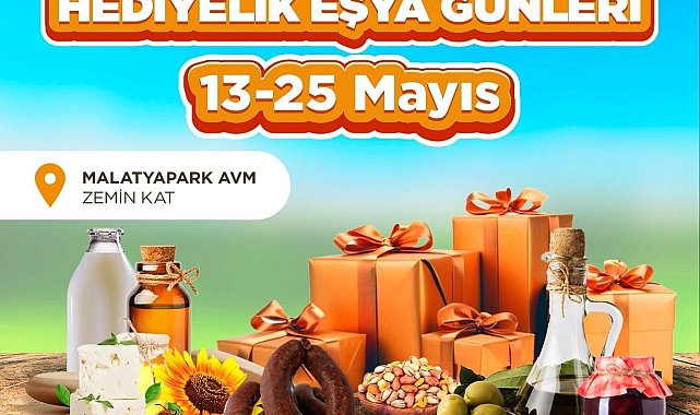Yöresel tatlar ve el emeği ürünler 7. kez Malatyapark'ta