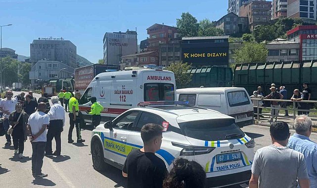 Zonguldak çevre yolunda feci kaza; 80 yaşındaki yaya ağır yaralandı