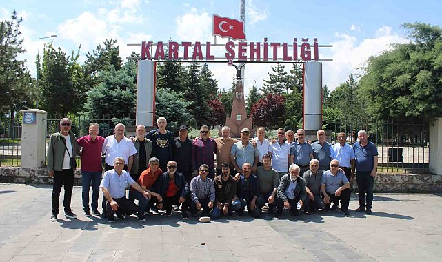 40 yıllık asker arkadaşları Kayseri'de buluştu