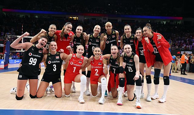 A Milli Kadın Voleybol Takımı, Milletler Ligi'nde kayıpsız devam ediyor