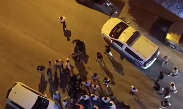 Adıyaman'da taşlı sopalı kavga kamerada: 10 yaralı
