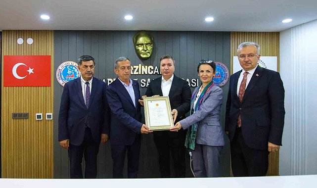 Avrupa Birliği tescili alan Erzincan Tulum Peyniri için belge teslim töreni düzenlendi