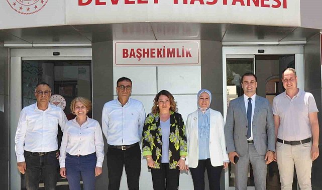 Aydın Devlet Hastanesi'nde bayramlaşma töreni düzenlendi