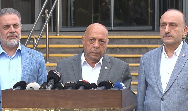 Bakan Işıkhan, HAK-İŞ Genel Başkanı Mahmut Arslan'ı kabul etti