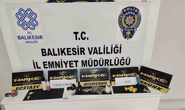 Balıkesir'de 90 gram esrar yakalandı